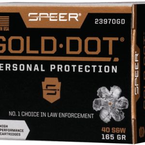 SPEER GOLD DOT 40SW 165GR