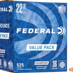 FEDERAL 22 LR 1260FPS 36GR HP 525RN BOX