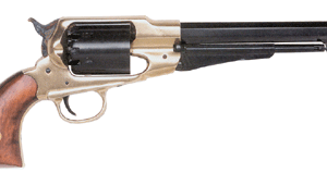 TRADITIONS BP REVOLVER 1858 - 44 CAL 8" BRASS/WALNUT