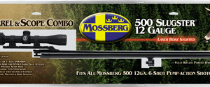 MOSSBERG BARREL & SCOPE 500 - 12GA 24" TROPHY W/3-9 BLUED