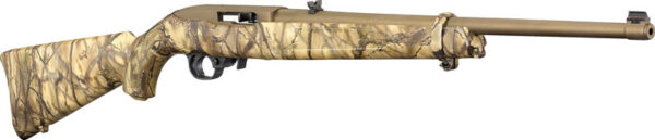 RUGER 10/22 TALO 22LR BRONZE - CERAKOTE GO WILD IM BRUSH CAMO